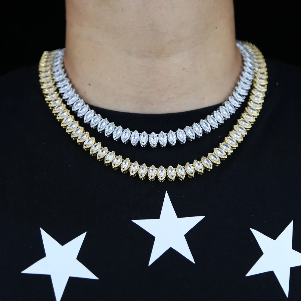 CZ tennis chain choker Jewelry 