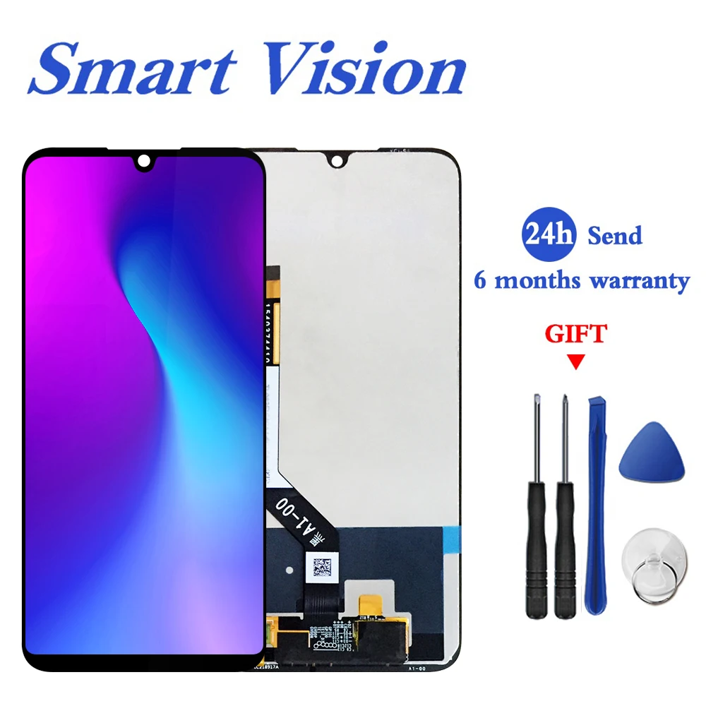 10 сенсорный дисплей для Xiaomi Redmi Note 7 ЖК экран с рамкой Pro LCD Note7 запасные