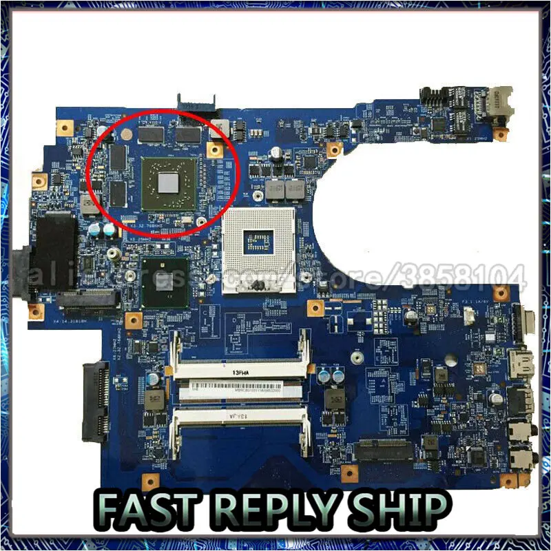 Материнская плата для ноутбука acer aspire 7741 7741G 7741Z 7741ZG JE70-CP MB 09923-1M 48 4hn01.01m MB.N9Q01.001