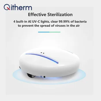 

Qitherm Bacteria Killing Robot Cleanse Bot for Home and Travel Household UV Sterilizers Mite Killer USB charging