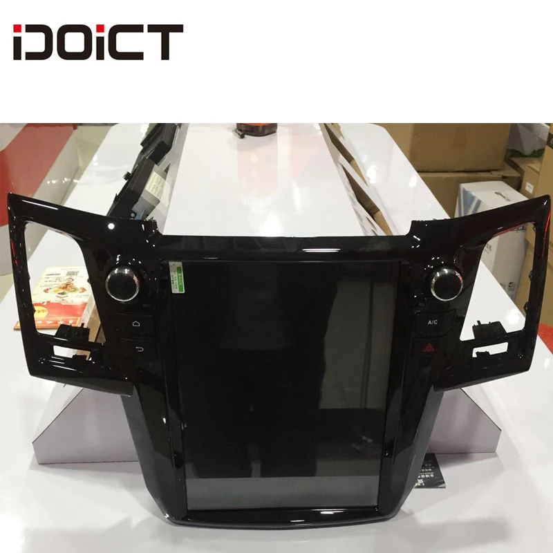 Автомобильный DVD плеер IDOICT TESLA Android 6 0 2G + 32G GPS навигация Мультимедиа для Toyota Fortuner