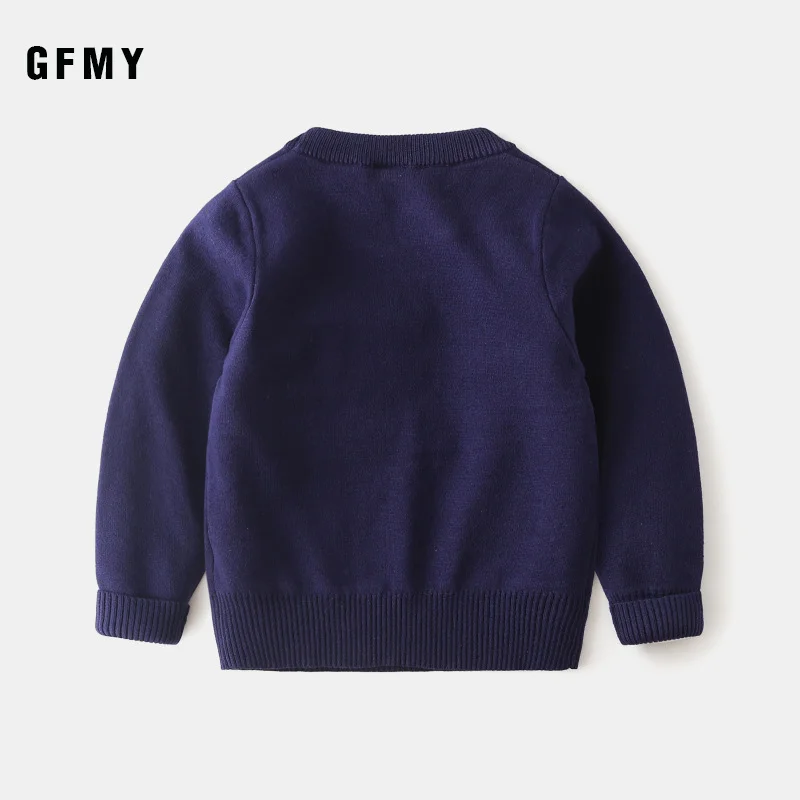 GFMY 2019 осенне зимние детские свитера с милым принтом длиной 24 м яркие цвета