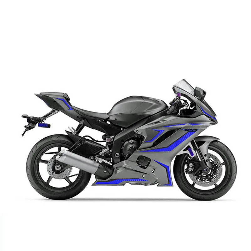 

New Hot sell Motorcycle Whole Vehicle Sticker Decals Stickers For YAMAHA R6 YZFR6 YZF-R6 one set Full car sticker