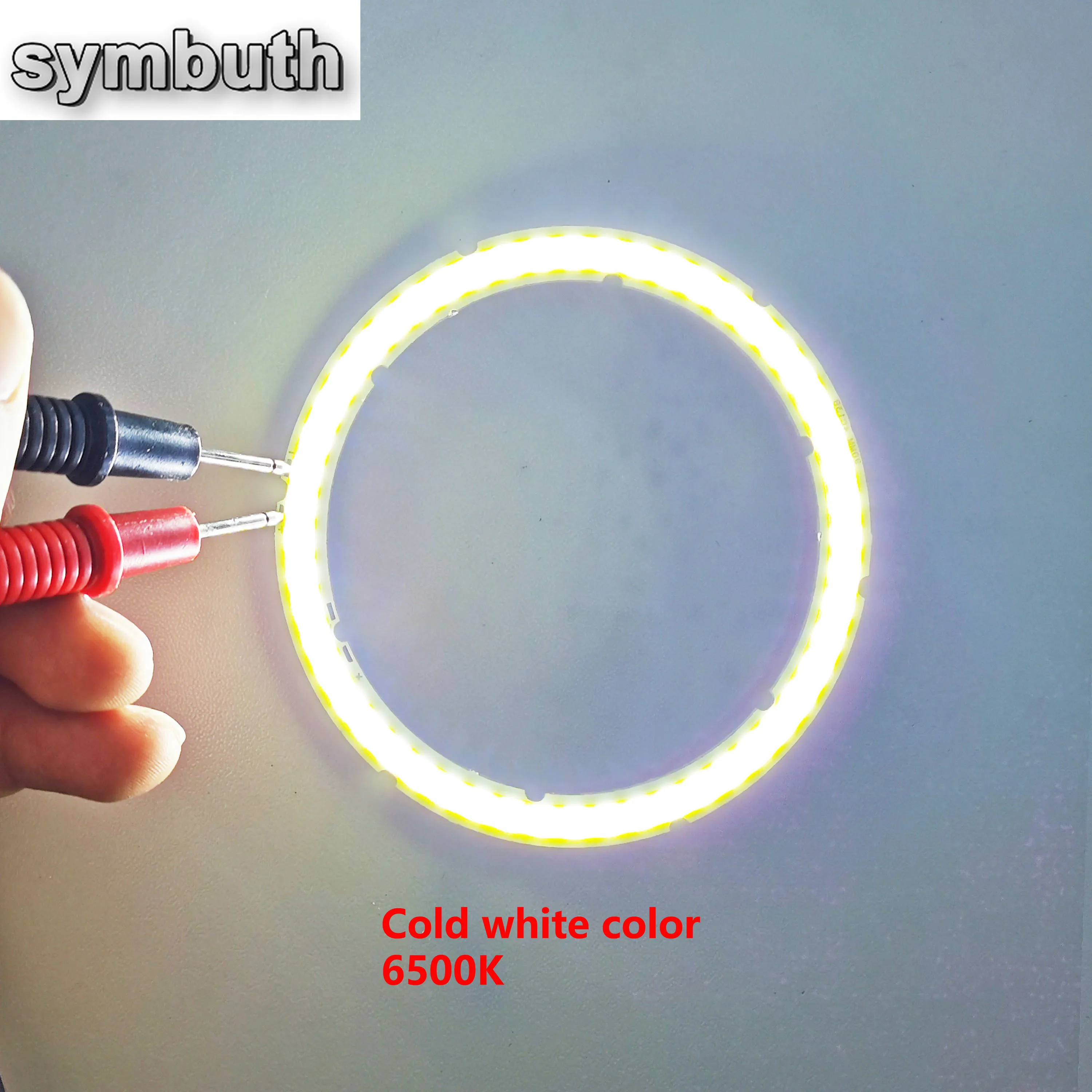รูปสินค้า วงแหวน LED แสงสีขาวอบอุ่น DIY 12V DC สำหรับตกแต่งบ้าน