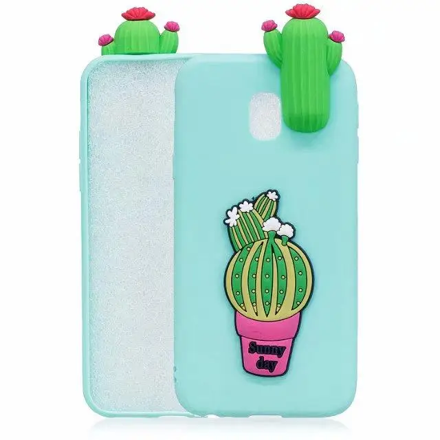 Plant cactus Чехол для samsung J5 чехол милый 3D мультяшный Минни Кот Ститч силиконовый чехол для samsung Galaxy J3, J5, J7 года Pro EU чехол - Цвет: Plant cactus