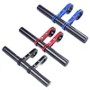 20cm 10cm Cycling Handlebar Bike Flashlight Holder Handle Bar Carbon Fiber Bicycle Extender Mount Bracket Bike Accessories ► Photo 3/6