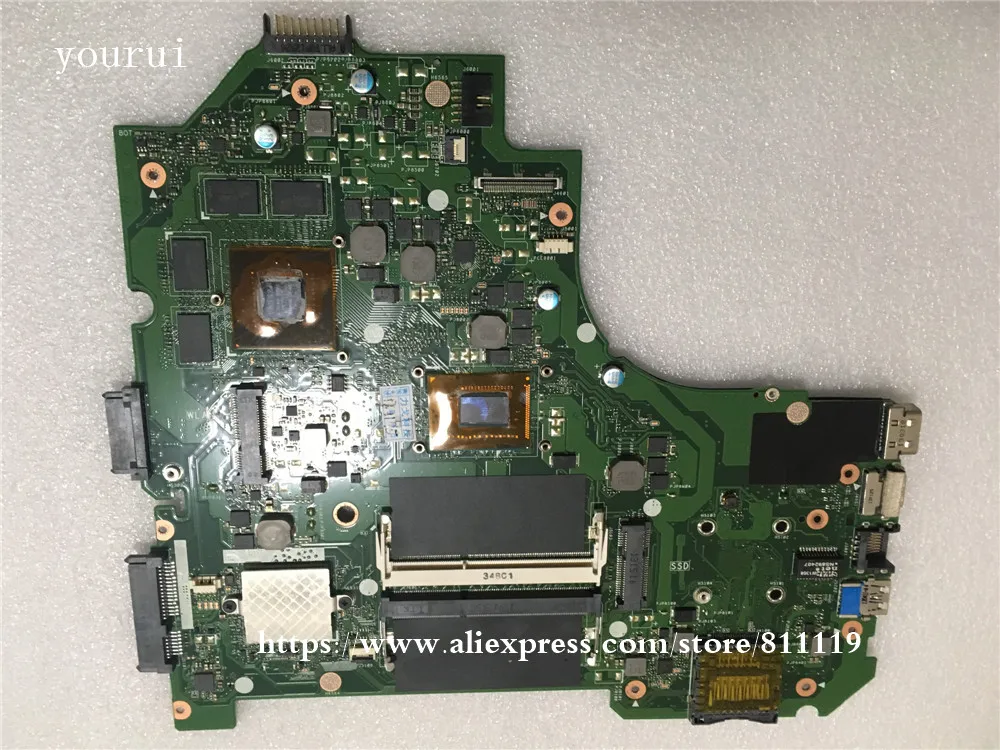 Оригинальная материнская плата yourui для ASUS K56CM K56CB ноутбука со штативом