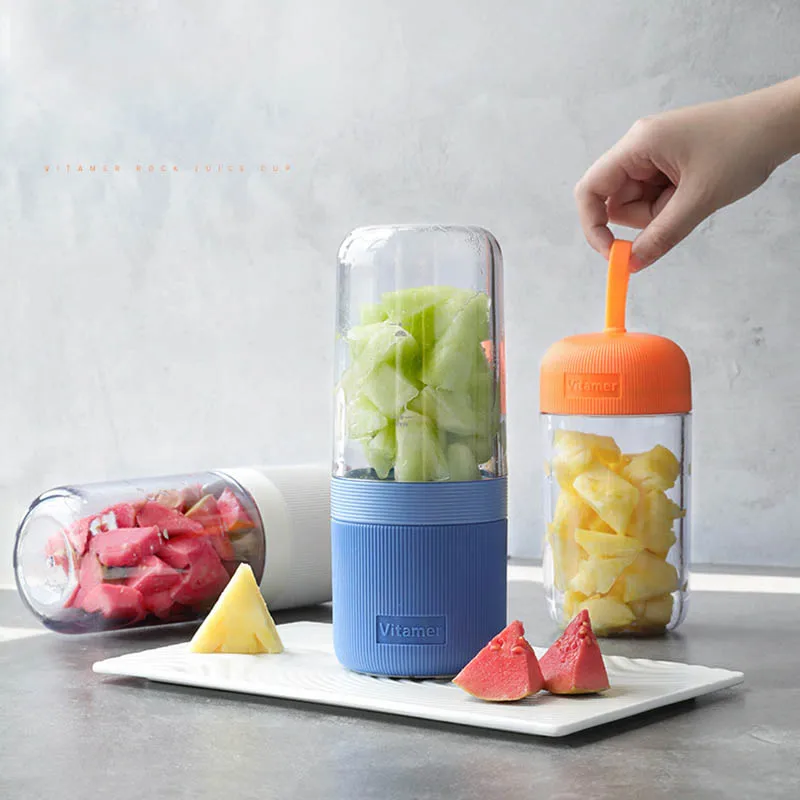 

400ML Mini Electric Juicer Automatic Juice Cup USB Blender Juice Extractor Milkshake Portable Hand Mixer Milkshake Bottle Sports