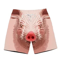 Высокая температура Новая мода 3D графический животных печати для мужчин женщин летние спортивные повседневные шорты брюки