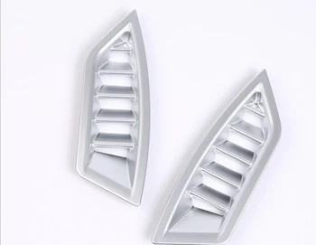 

For SUBARU XV 2018 2 PCS Brand New ABS Chrome Front Central Air Conditioning Outlet Cover Trims Car Styling Auto Accessories