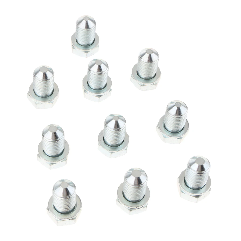 10X M14X1.5 Magnetic Screw Engine Oil Pan Drain Sump Filter Plug for Audi VW