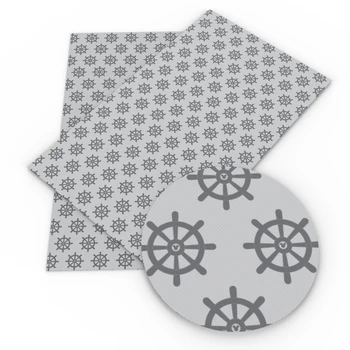 

David accessories 20*34cm Cartoon Character Faux Leather Sheet Synthetic Leather Hair Bow Fabric for Patchwork DIY ,1Yc9137