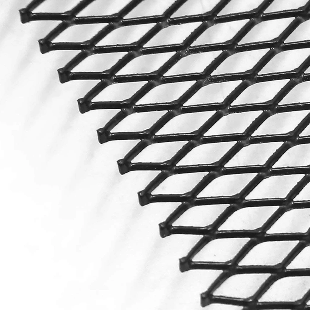 ALUMINUM UNIVERSAL SPORT MESH GRILL GRILLE CAR STOCK OE STYLE 100 x 33cm