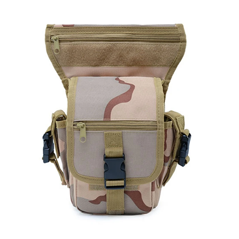 Открытый Охота molle сумка для хранения ног мульти карман Регулируемый Съемный ремень 900D водонепроницаемый ткань Оксфорд - Цвет: SS