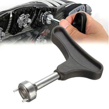 

Activing Practical Golf Shoes Spiked Shoes And Twist Nail Tools Nails Puller Plastic handle for more comfortable grip *