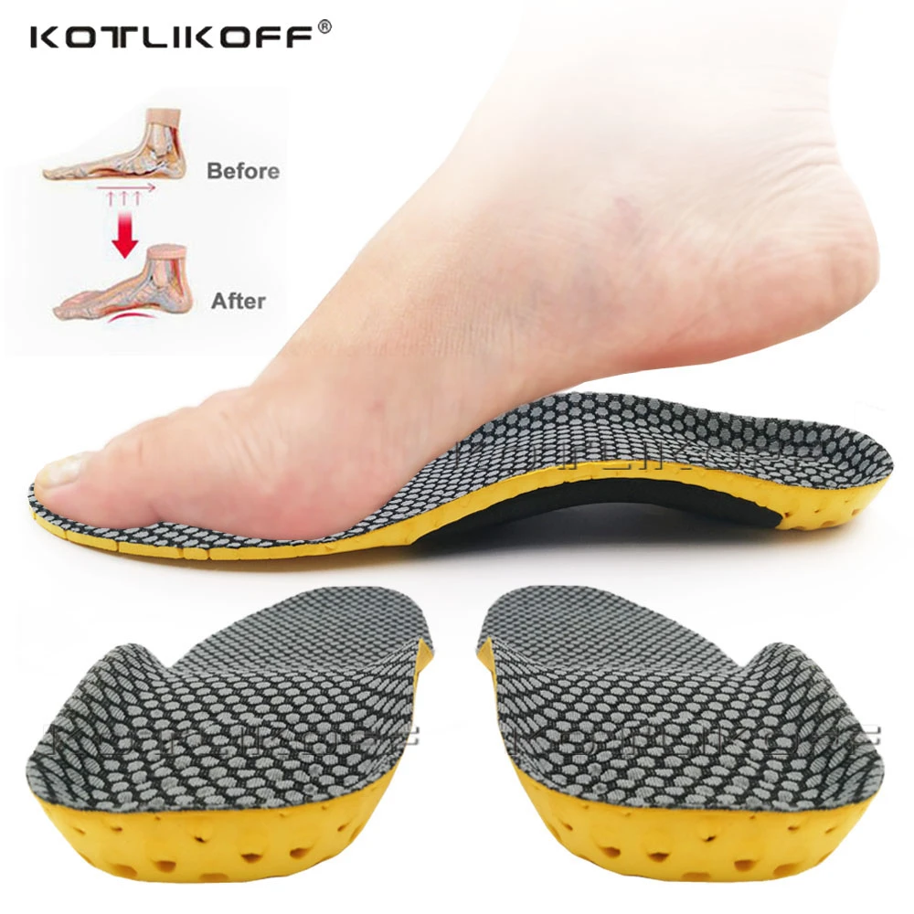 Solette Ortopediche 3/4 | Per Fascite Plantare E Piede Piatto | Taglia 44-46 - Foto 4