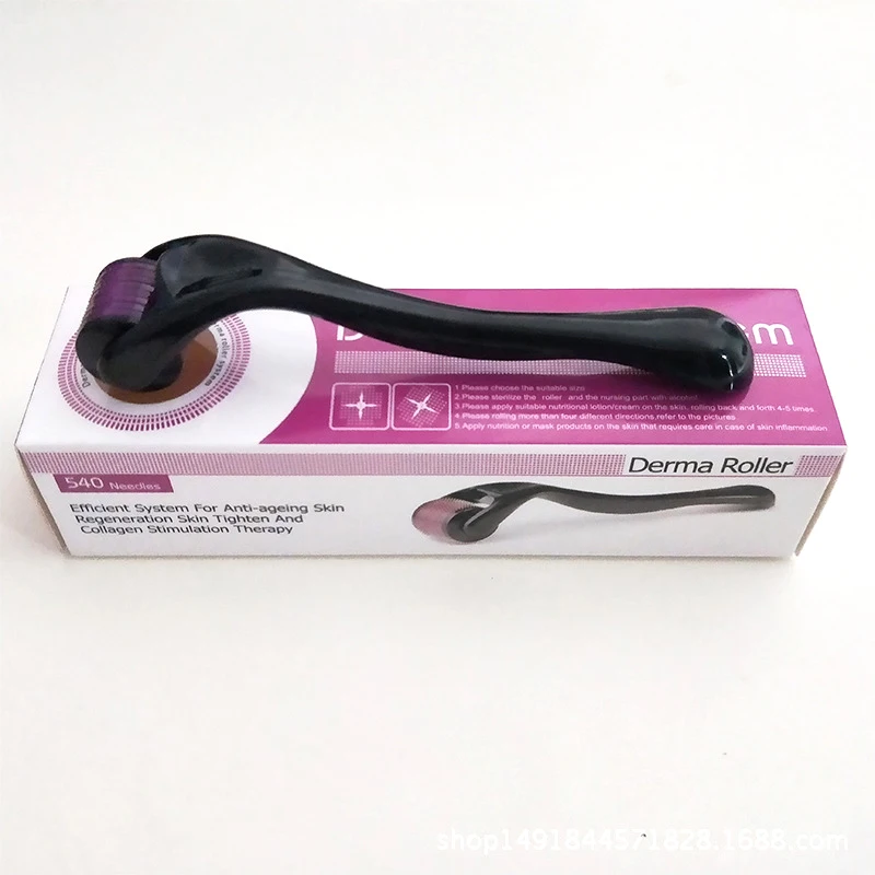 Micro Needle Roller Pen Derma Roller 540 Micro Needles Mezoroller Machine Body Treatment Skin Care Tool Microniddle Roller Micro Needle Roller Pen Derma Roller 540 Micro Needles Mezoroller Machine Body Treatment Skin Care Tool Microniddle Roller