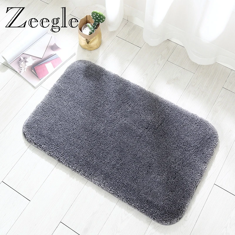 Zeegle, ковер для гостиной, спальни, коврик, противоскользящий, мягкий, современный, прикроватный ковер, коврик для детской комнаты, впитывающий коврик для ног