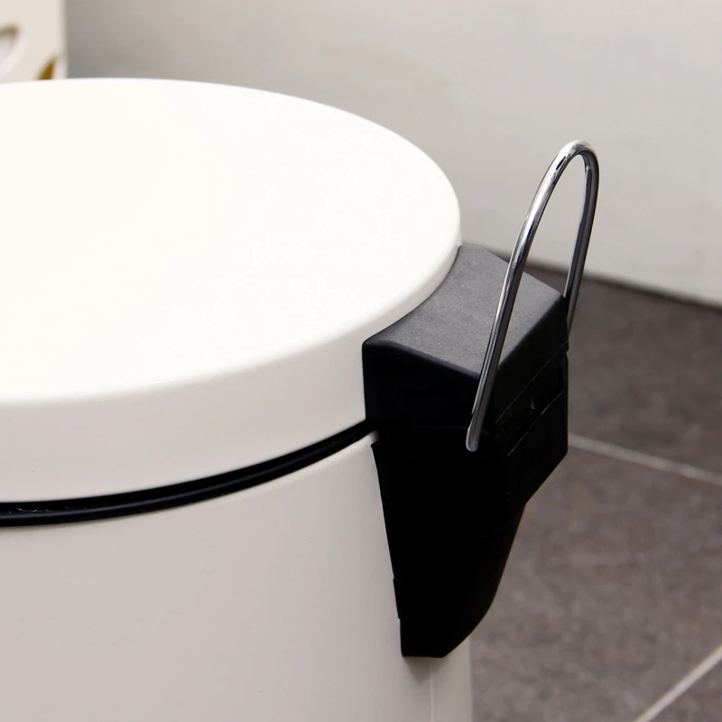 3L Trash Can Kitchen Living Room Office Garbage Dust Bin Bathroom Storage Rubbish Bucket Storage Box Pedal Waste Bin