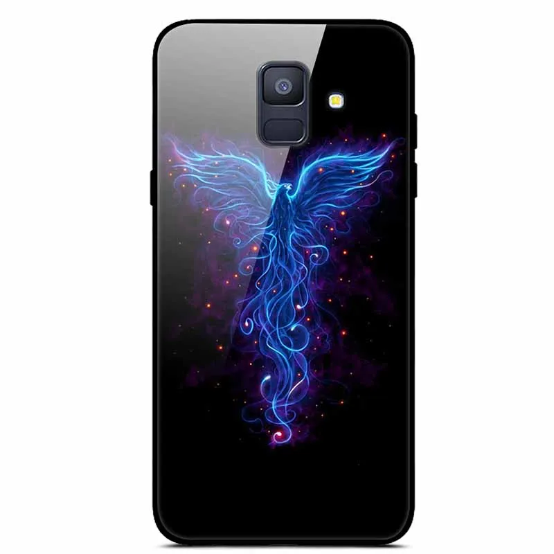 Tempered Glass Hard Back Case with Protective Cover