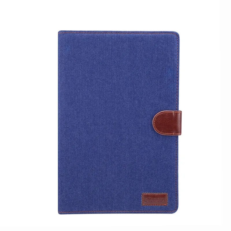 dark blue Модный тканевый чехол для samsung galaxy tab S6 SM-T860 SM-T865 10,5, чехол для планшета с отделениями для карт, чехол-бумажник для samsung tab S6, чехол - Цвет: dark blue