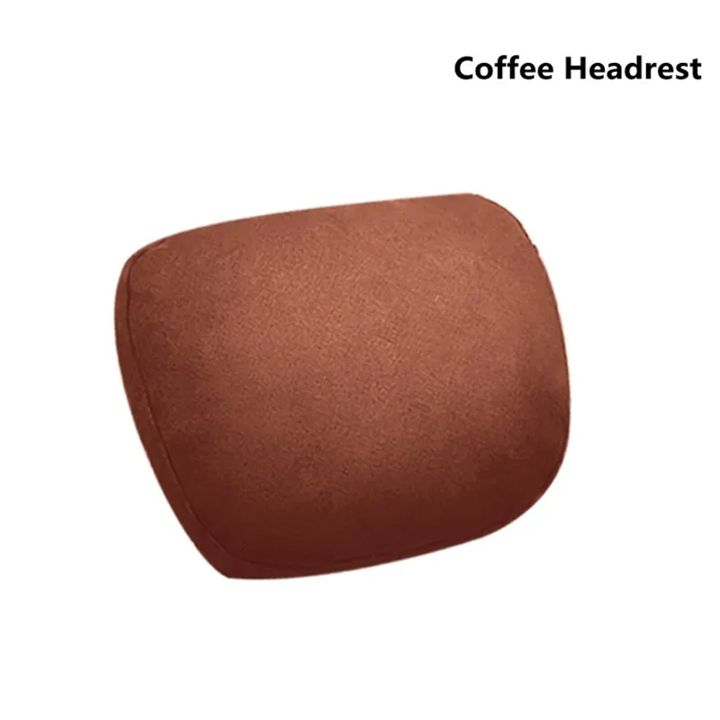 Coffee headrest Универсальная практичная и красивая Автомобильная подушка, подушка для шеи, подушка для автомобиля, подушка для шеи, подушка для здоровья, подушка для шеи - Цвет: Coffee headrest