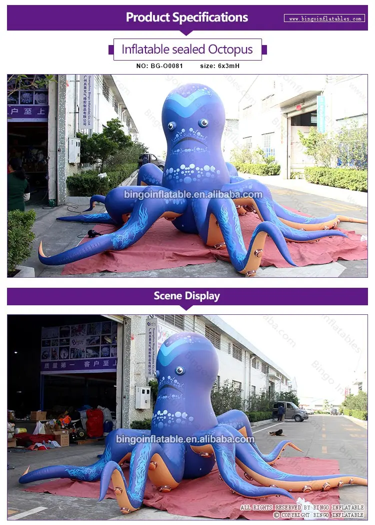 BG-O0081-Inflatable sealed Octopus_1