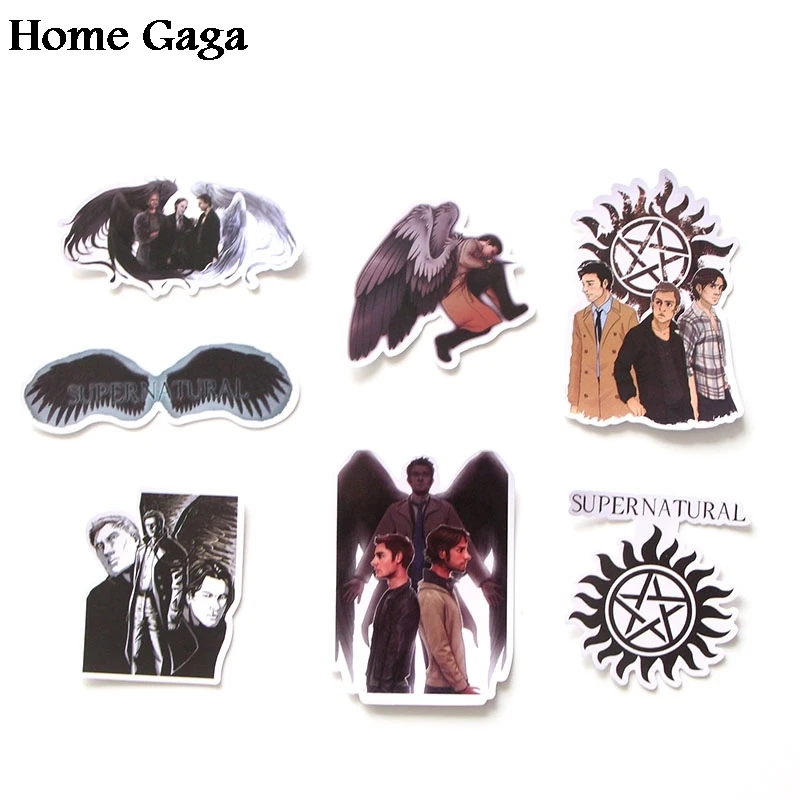 20 компл./лот Homegaga 37 шт. Сверхъестественное SPN детская игра Сделай Сам 90s художественный принт записной книжки для мобильных устройств на альбом для скрапбукинга наклейки D1771