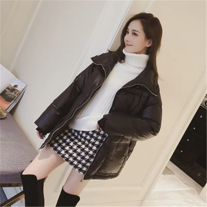 Chaqueta de plumón para mujer parrafo corto invierno nueva moda Повседневная chaqueta de plumón para mujer