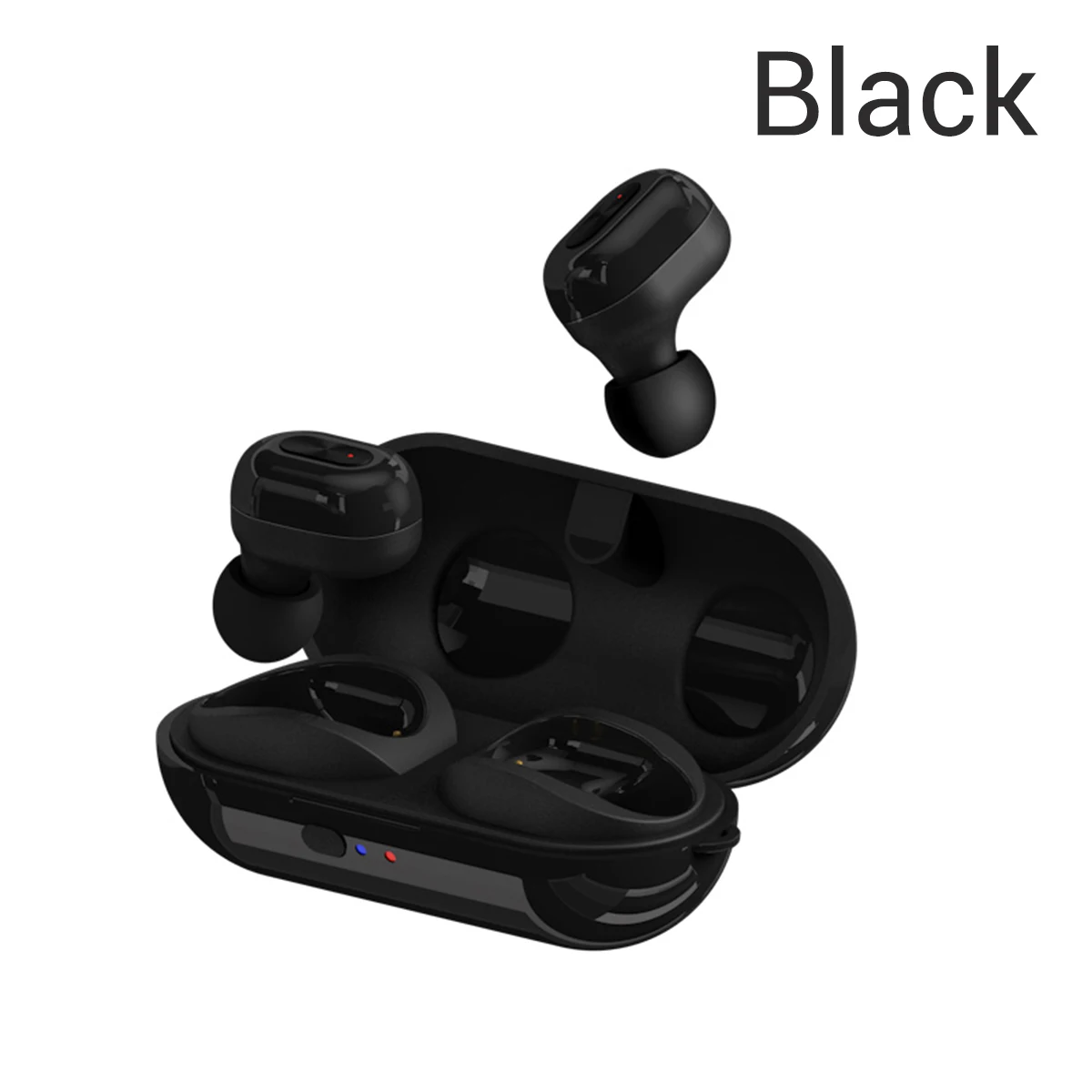 Black N9 TWS, портативные Bluetooth наушники для iPhone, стерео объемная Беспроводная Bluetooth гарнитура для Xiaomi, samsung, смартфон - Цвет: Black