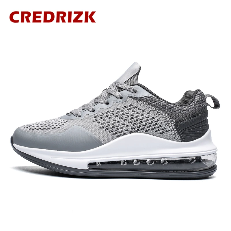 CREDRIZK/большие размеры 39-46; мужские кроссовки; Новинка года; спортивная обувь на воздушной подушке; спортивная обувь; дышащие мужские кроссовки; уличные кроссовки для бега