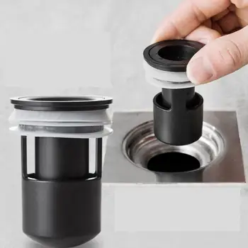 

Durable Silicone Toilet Floor Waste Drain Core Filter Screen Anti-odor Backflow Drain Filter Cover for Bathroom Sewer