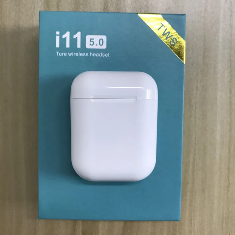 I11TWS Bluetooth 5 0 наушники настоящие беспроводные гарнитура Беспроводная зарядка PK i80