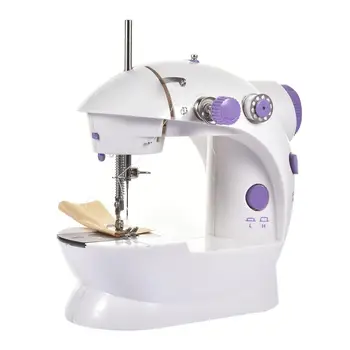 

Mini Sewing Machine With LED Light Lightweight Sewing Machine For Home Sewing Machine DIY Handmade Maker Home use