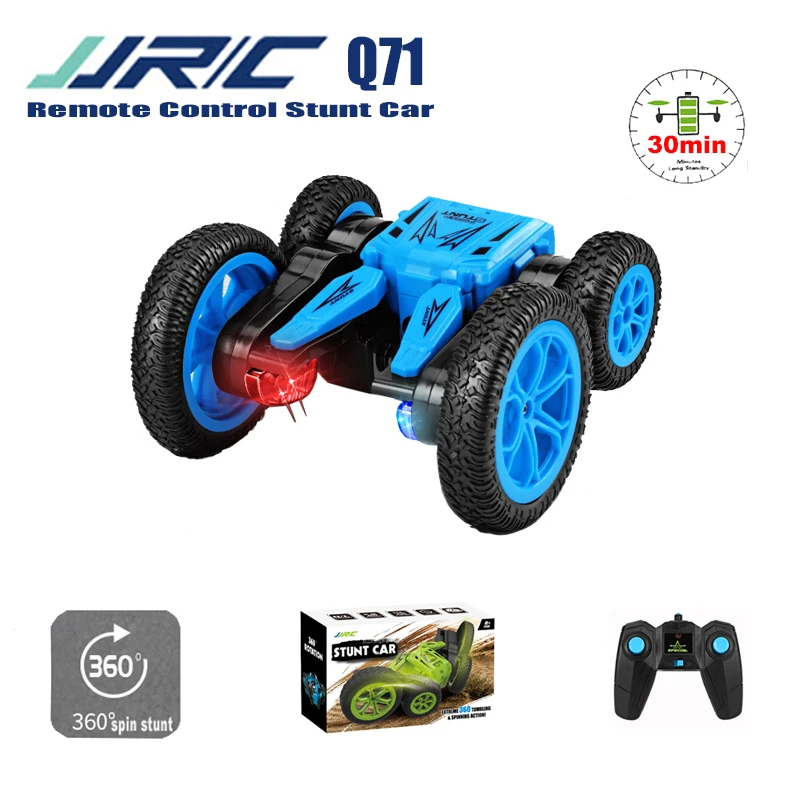 JJRC RC Stunt Car Remote Control 30 minutes Drift Deformation Buggy 360 Degree Rotating Stunt Flip Boys Toys RC Cars Q71 Kit
JJRC RC Stunt Car Remote Control 30 minutes Drift Deformation Buggy 360 Degree Rotating Stunt Flip Boys Toys RC Cars Q71 Kit
