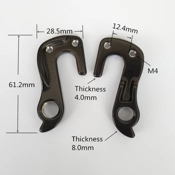 

2 pcs/lot Bicycle gear hanger Cycling Rear Derailleur Hanger for CUBE Reaction GTC Aim Analog
