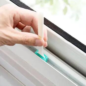 

3pcs/set Multipurpose Window Door Keyboard Cleaning Brush Household Cleaner Kitchen Hood Window Groove Cleaning Tools