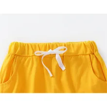 Новинка года; стильные летние детские шорты из чистого хлопка с героями мультфильмов; Повседневные детские шорты для мужчин и женщин; детская одежда