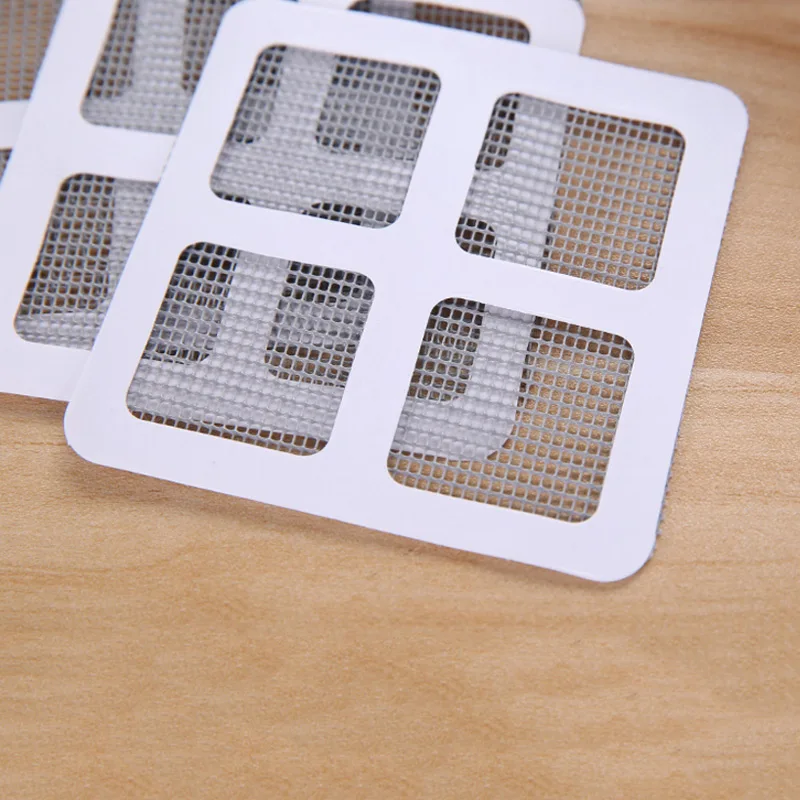 5/10/20 Pcs Window Door Screen Repair Patches Back Adhesive Net Fix Rips Holes Damaged Mesh AC889