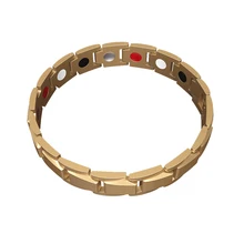 Мужские браслеты для здоровья, магнитный браслет из гематита, медный браслет с застежкой-крючком, терапевтические браслеты, мужские ювелирные изделия для здоровья