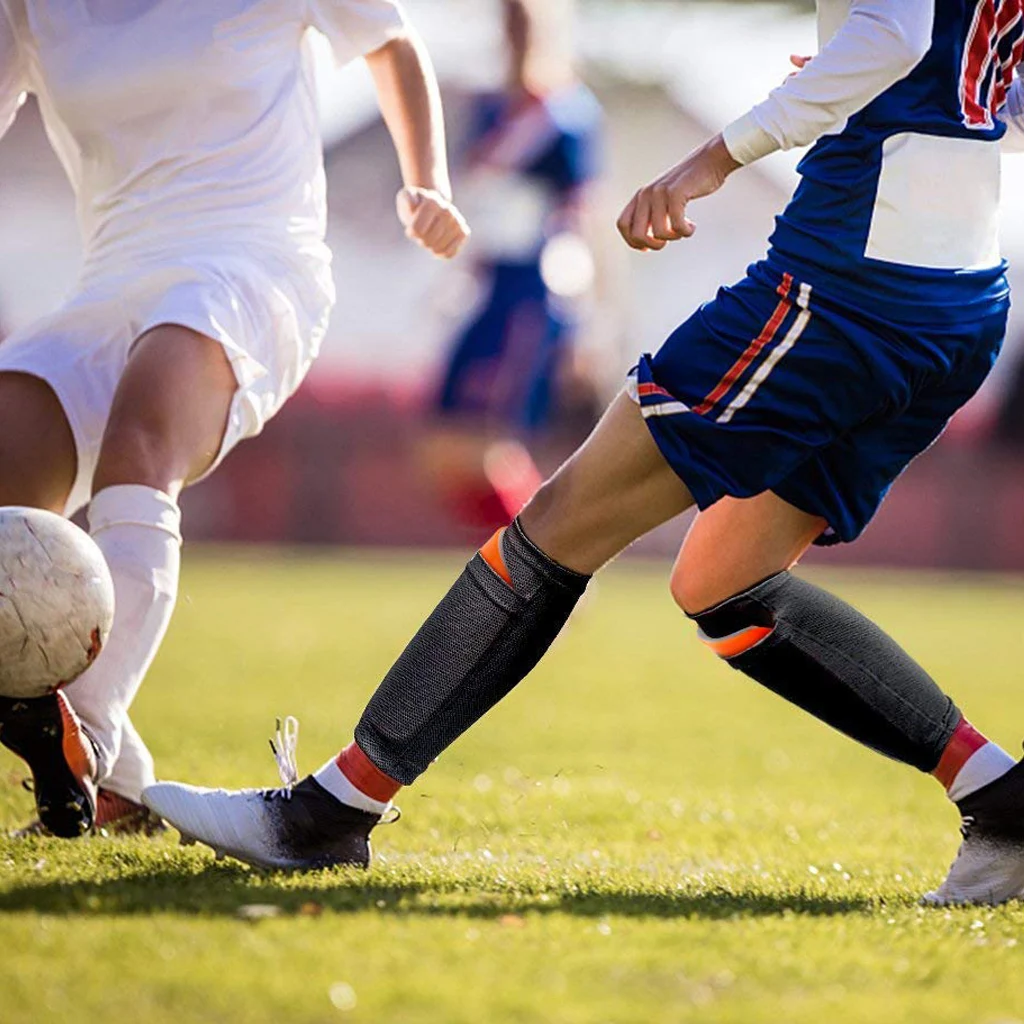 Soccer Football Shin Guard Socks Pads 1 Pair soccer shin guards shin guard pads