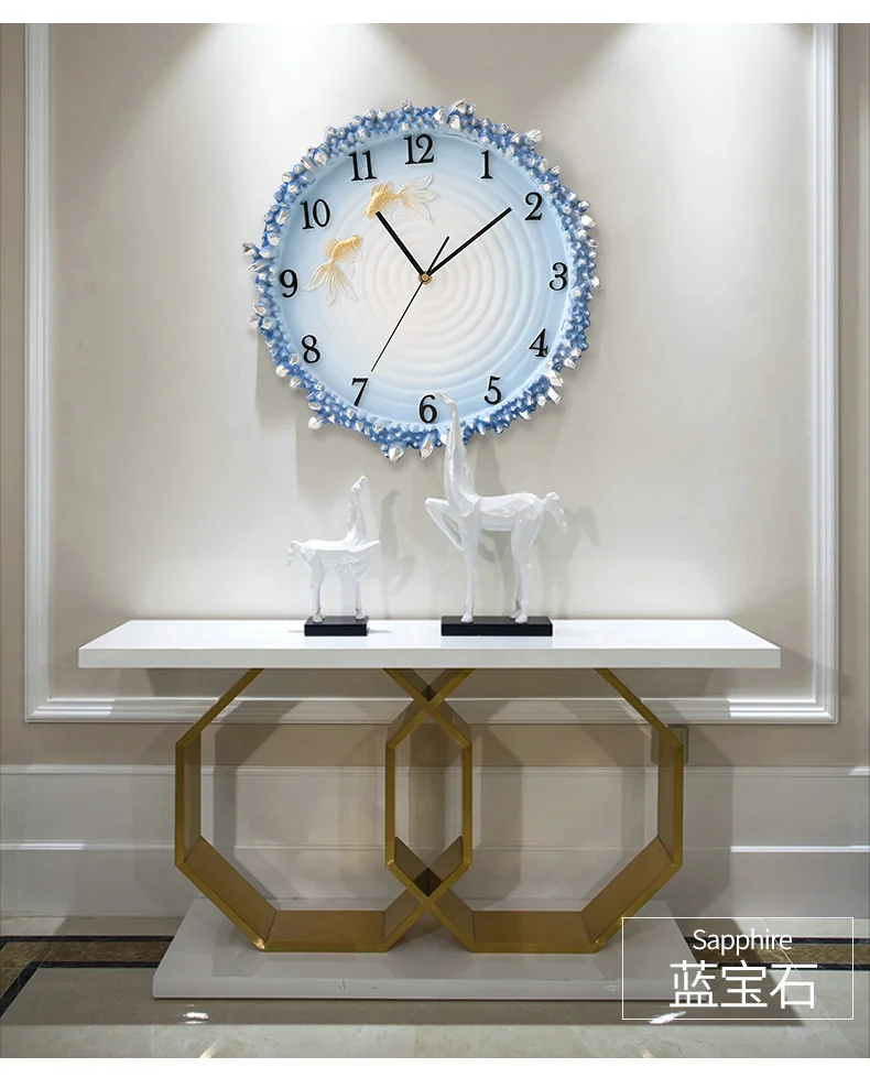 Nordic Large Wall Clock 3d Living Room Silent Watch Home Modern Creative Antique Wall Decorative Clocks Duvar Saati GIft SC640