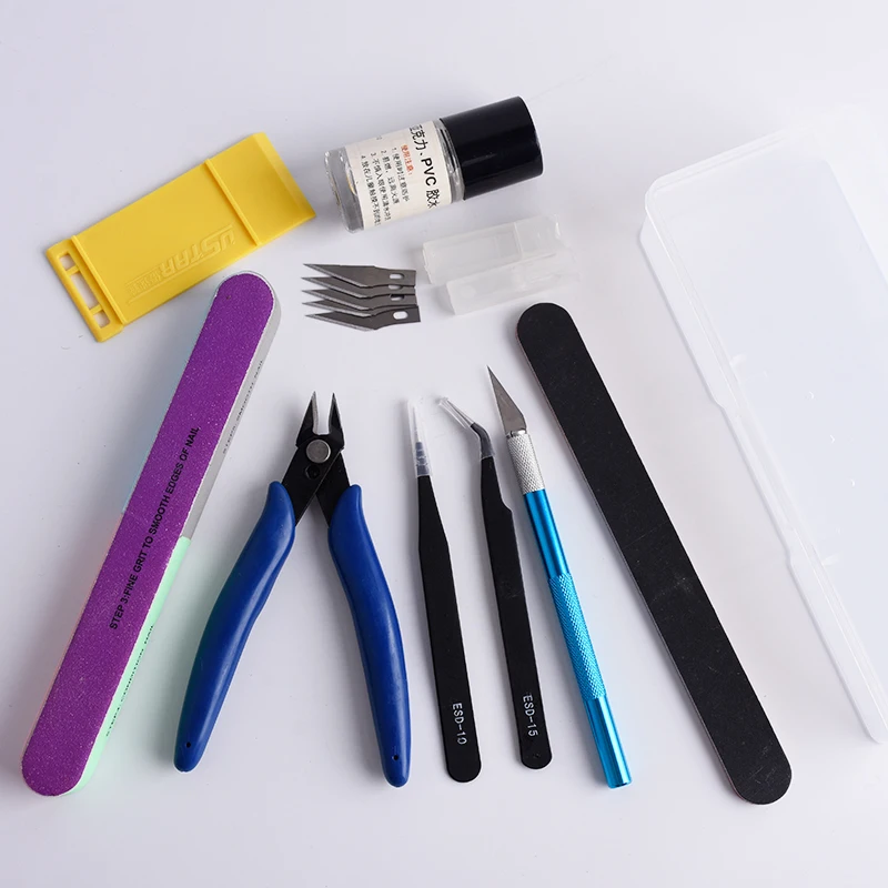 Model Building Tool Sets Hobby Model Making Electric DIY Accessories Grinder Carving Grinding Polishing Punching Cutter Pliers