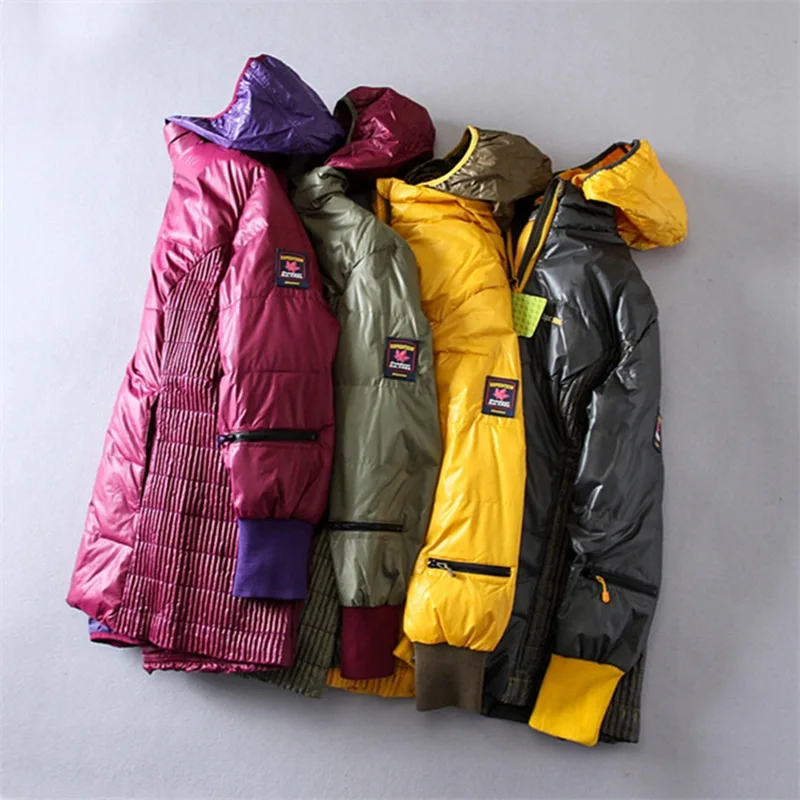 

NE47 New Large Size Women's Cotton Coat Plus-sized No. Windproof Warm Cotton-padded Clothes Women's Two-Piece Set Raincoat Jacke