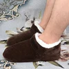 Lowest Price Online Winter house Slippers For Men Suede Plush Floor Slippers Lazy Shoes Home Slippers Big size 47 Male slippers ► Photo 2/6