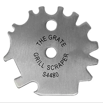 

BBQ Grill Brush And Scraper Stainless Steel Extra Strong Barbecue Cleaner Cleaning Brush Tools Weber Gas Accessories
