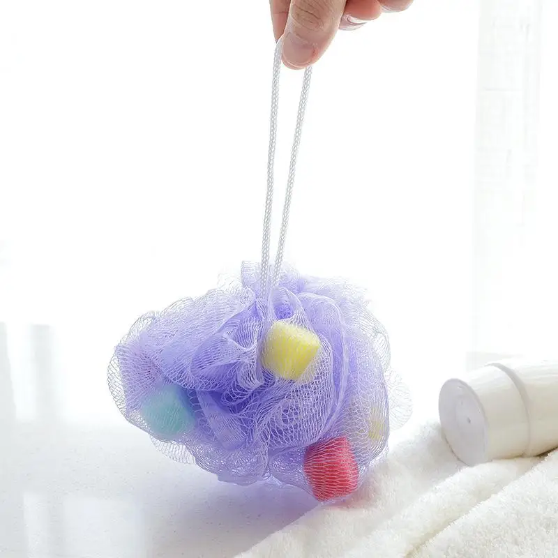 Many Colours Shower Cloth Massage Skin Scrubbing Utility Washing Clean In Home Mesh