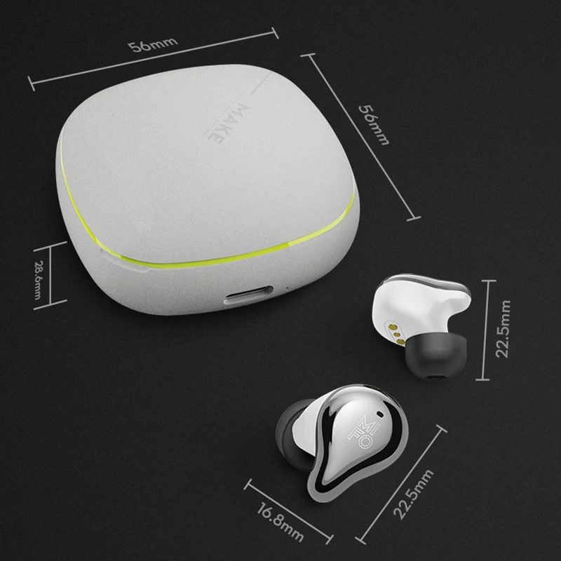 Mifo O4 Bluetooth TWS беспроводные наушники IPX7 Bluetooth наушники спортивные стерео звук handfree наушники с зарядной коробкой для телефона