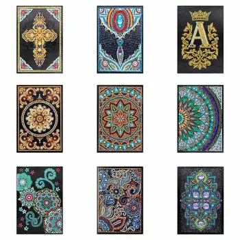 

50 Pages Diamond Painting Notebook Cross DIY Special Embroidery Cross Stitch A5