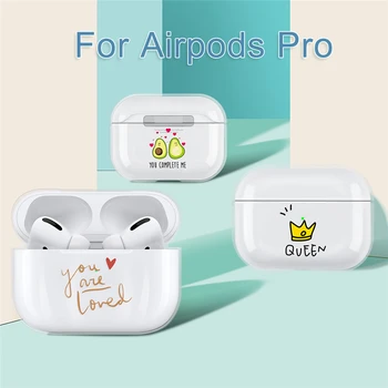 

New Hard PC Case For Airpods Pro Transparent Case For Airpods Pro 3 Earphone Case For Airpod Pro Cover Protector Capa Bag Coque